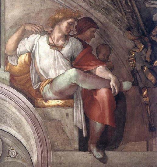 Michelangelo Buonarroti Eleazar Sweden oil painting art